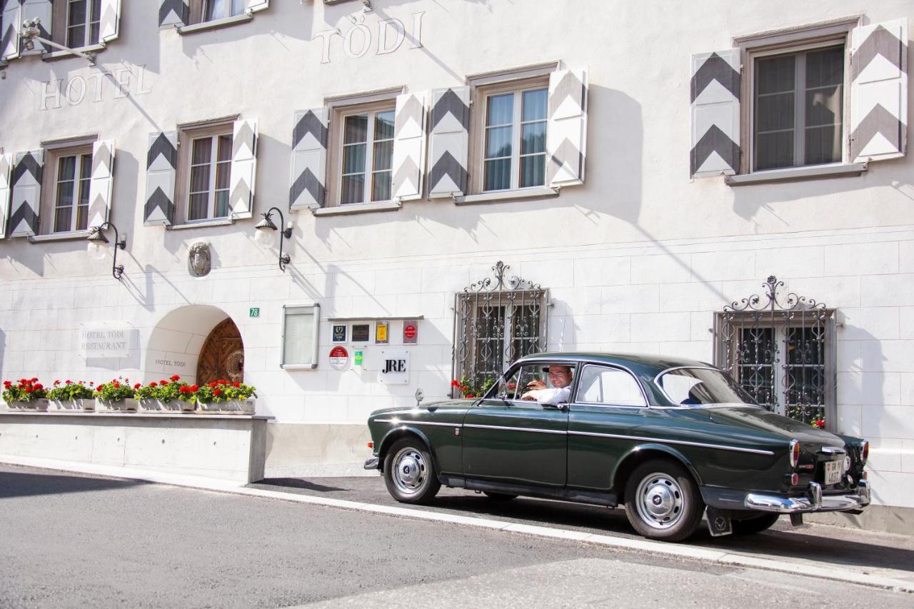 Casa Toedi Restaurant Hotel Trun Eksteriør billede